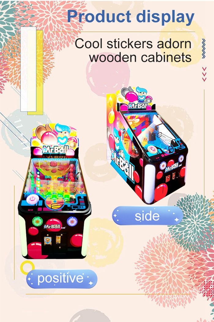 Coin Operated Amusement Arcade Game Mr Ball Newest Games Amusement Games
