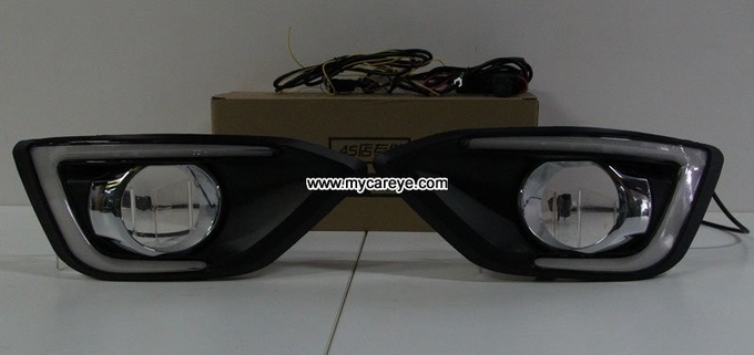 Chana CS35 2017-2018 LED DRL day time running lights driving daylight led replacement fog lights