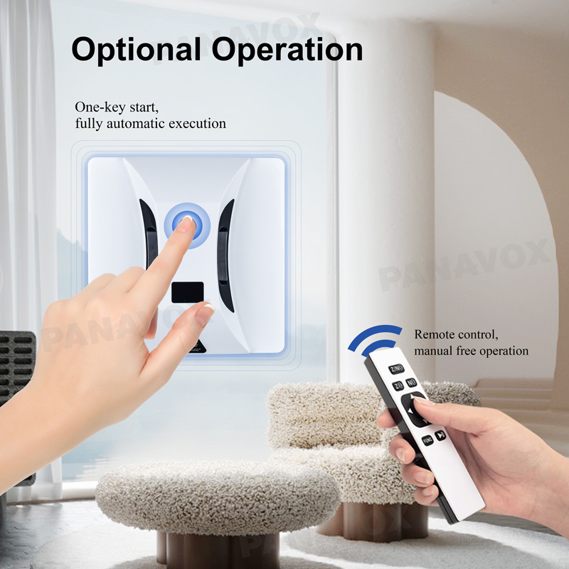 Motorized Smart Window Cleaning Robot For High Rise Buildings Household