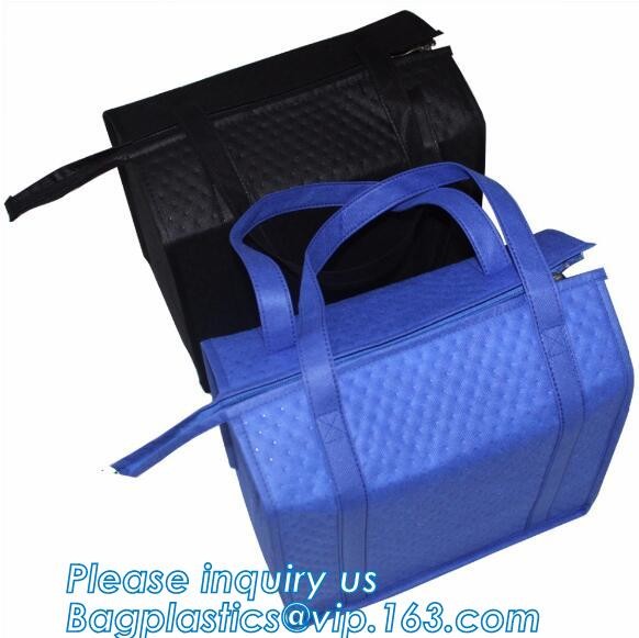 cooler bag waterproof oxford shoulder bag ice pack thermal picnic lunch box vehicle insulation bag for meal drinks pack