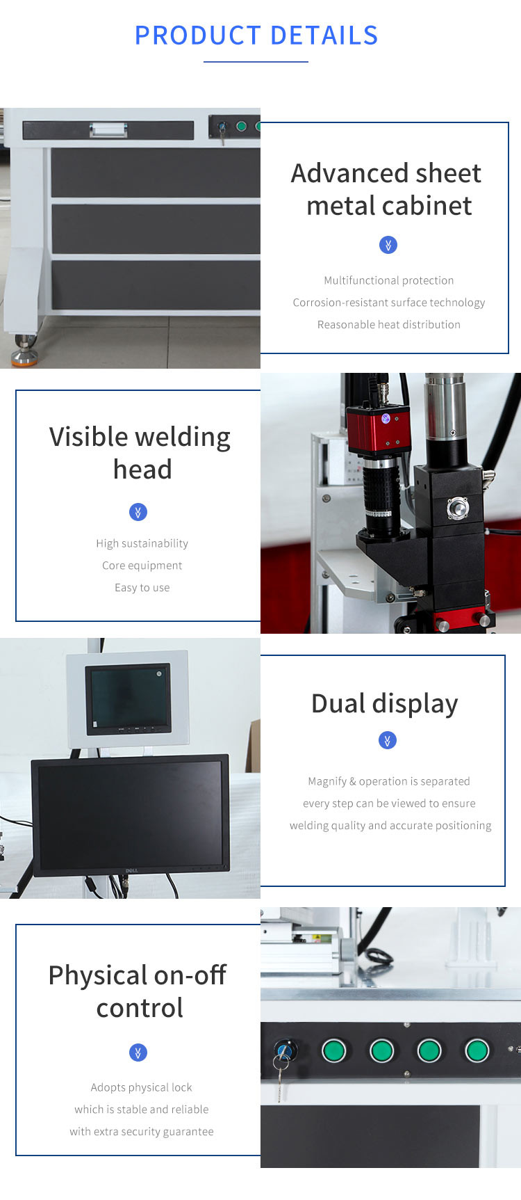 Dia 0.2-2.0mm Laser Spot Welding Machine 200w 300w YAG Jewelry Laser Welder