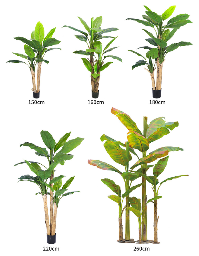 1.6m Factory Real Touch High Quality Artificial Banana Tree For Hot Sale