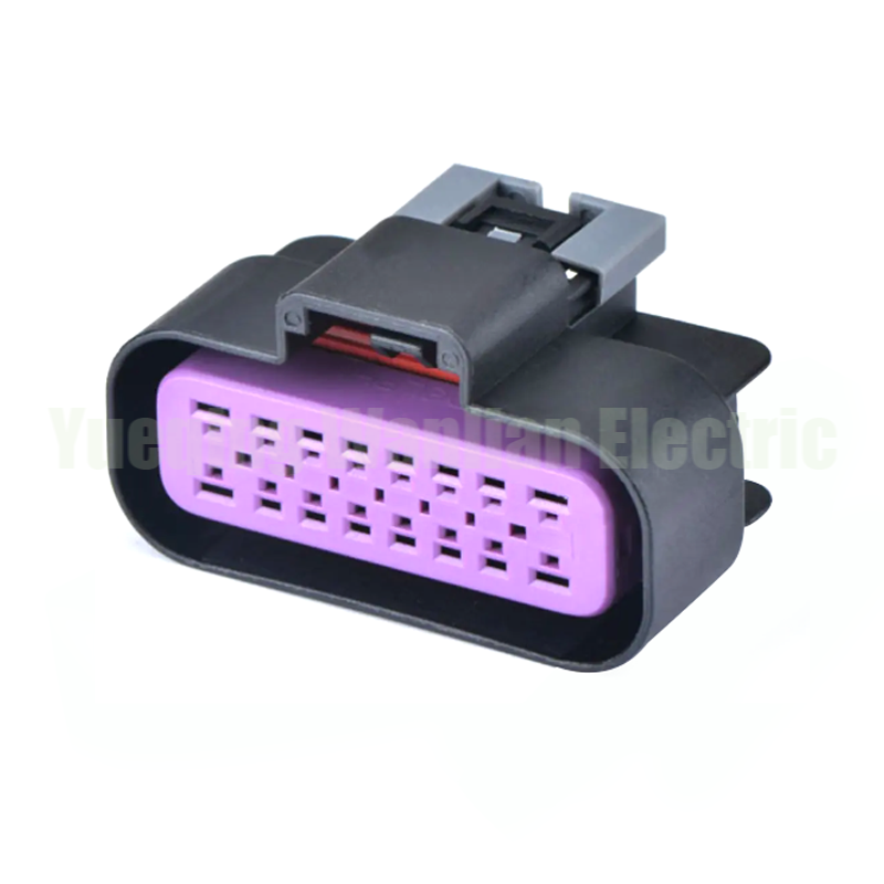 15326084 16 Pin Automotive Sealed Connectors Black Automotive Waterproof Plug
