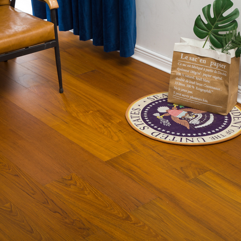 Length 1900/1860/2200/RL mm Brushed Wood Flooring in White Washed Oak Maple and Walnut