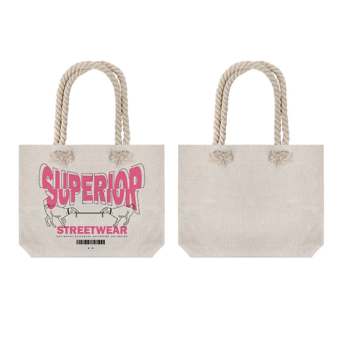 Custom Sublimation Blank Linen Tote Bag For Sublimation Photos Printing