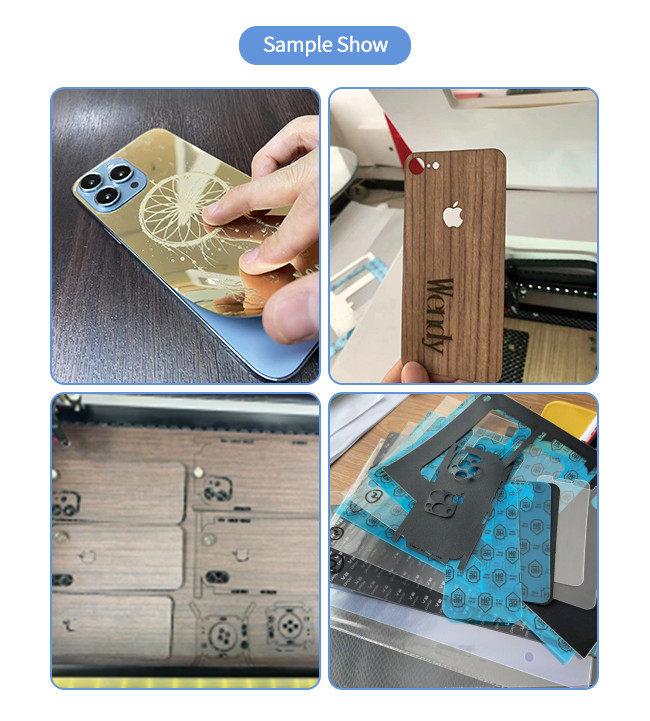 Nano Hydrogel TPU Screen Protector Laser Cutting Machine For Explosion Proof Protective Film