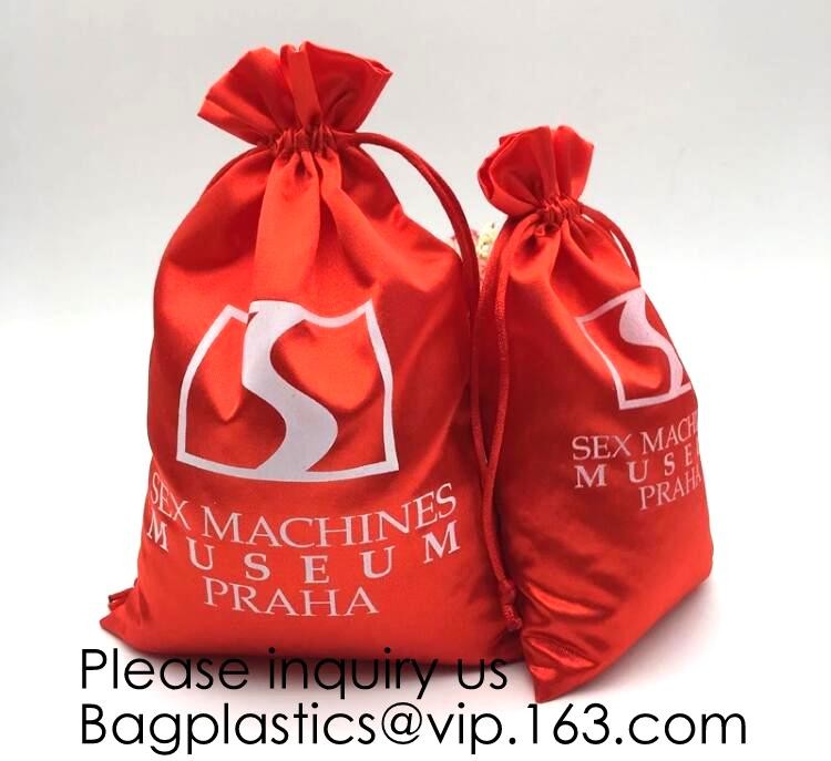 Soft Cotton Flannel Dust Bag With Drawstring/Flap,Natural color, off white color, white color, black color, red, product