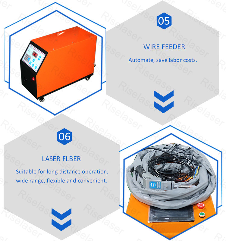 1500W 2000W 3000W Mini Hand Held Laser Welding Machine Laser Cutting Welding Machine With Raycus Laser Source