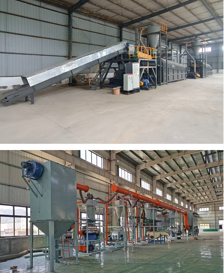 8000K Weight Crushing Sorting and Powdering Lithium Battery Recycling Equipment for Wasted Electric Ev Battery