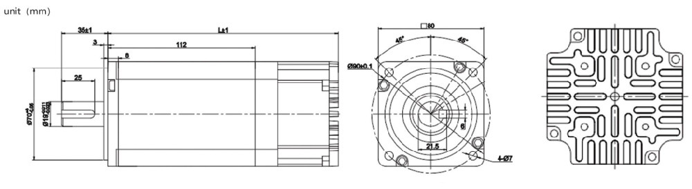Jkongmotor Nema 17 23 24 34 0.48N.m 0.72N.m 2000RPM CANOPEN bus control 24V 48V DC brushless integrated stepper step motor and driver for medical