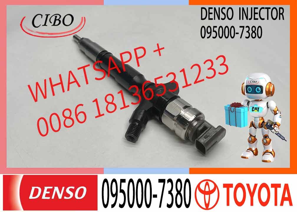 095000-7380 Common Rail Fuel Injector 095000-7381 095000-7382 23670-0L010 23670-0L070 23670-30240 with DLLA145P1024