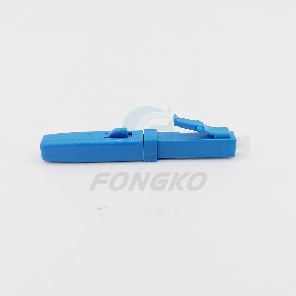FTTX FTTH Fiber Quick Connector Communication Network Single Mode LC / UPC