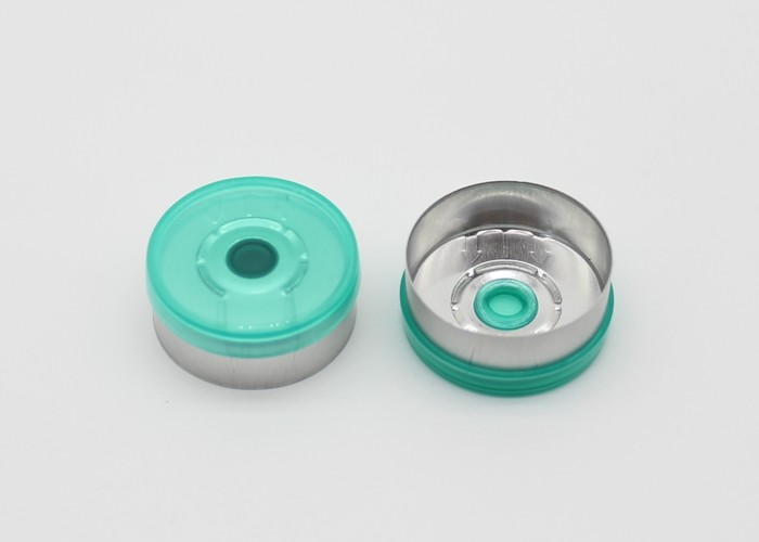 Pharm Standard Medication Vial Flip Caps Transparent Green Color With High Safety
