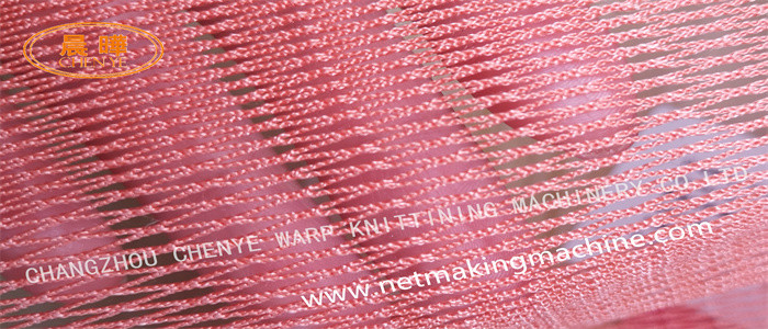 Knotless PE Fishing Net Making Machine Fishing Gill Net Machine