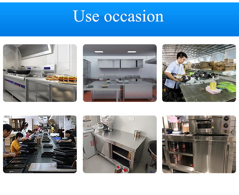 0.4mm To 1.2mm Stainless Steel Kitchen Pantry Cabinet ISO14001