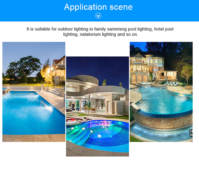 1200LM 18X3W LED Underwater Swimming Pool Lights Switch Control VDE