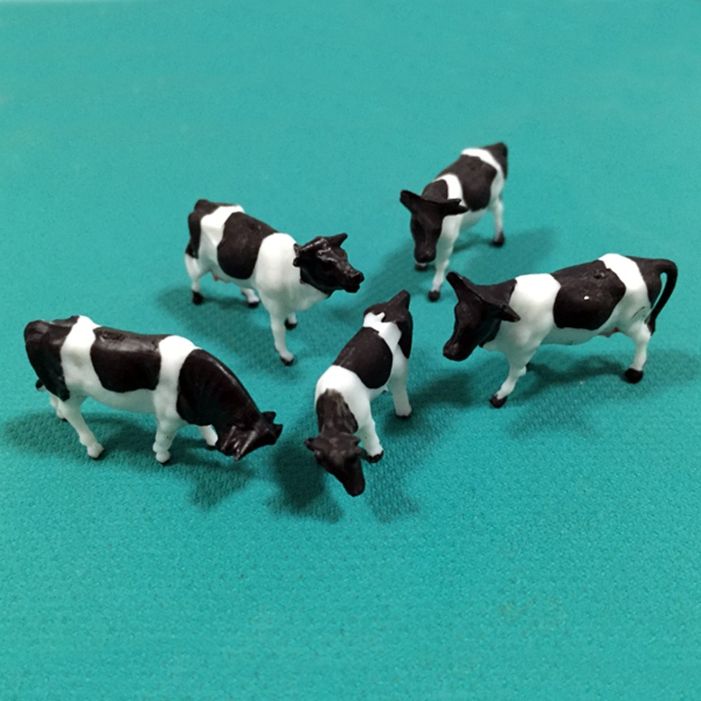 ABS plastic animals cows,horse and sheep Architectural model Animals for farm working