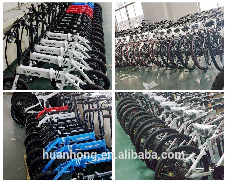 26 Inch Fat Tyre Electric Folding Bike 7 Speed Multi Color Aluminum Alloy Frame