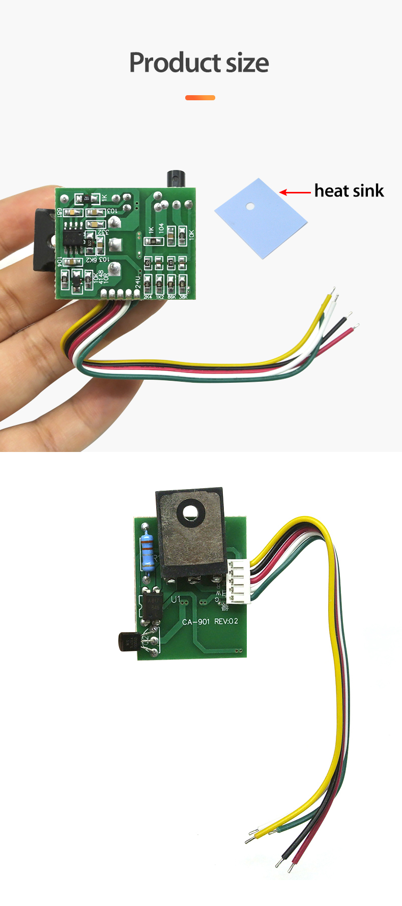 CA-901 LCD TV DC Sampling Switching Power Supply Module SSH7N90 TV ICs Description