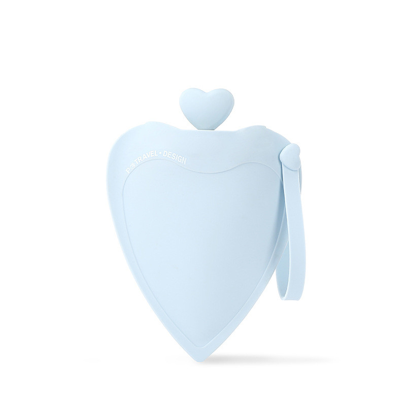 Love Small Silicone Hot Water Bottle Bag With Knited Cover For Pain Relief Waist Back Neck Menstrual Cramps