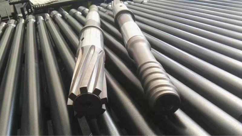 Top Hammer Rock Drilling Tool Shank Adapter HLX5-T38-500
