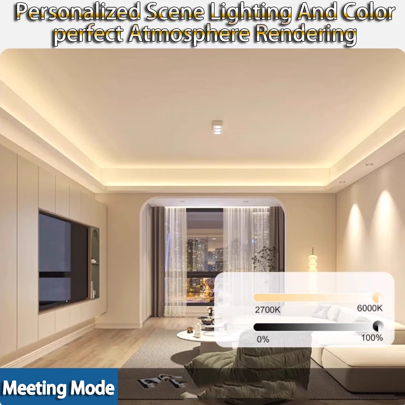 24v LED Light Strip for Cargo Counters and Ceiling Troughs Self-Adhesive