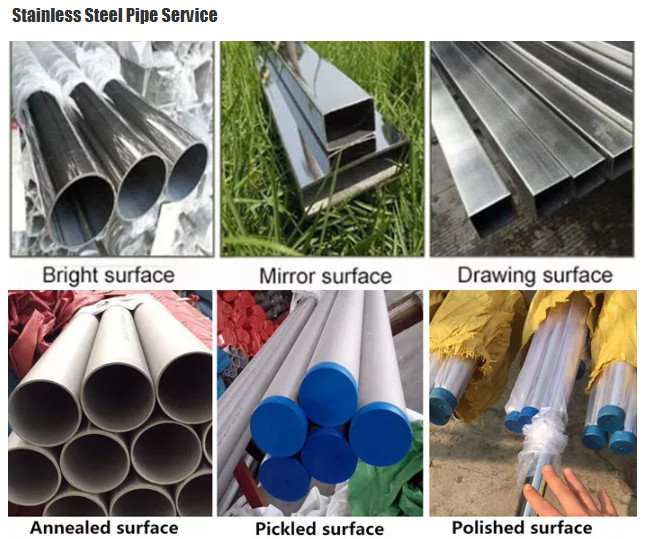 Ronsco Stainless Steel Seamless Pipe 201 321 904L 2205 2507 For Construction