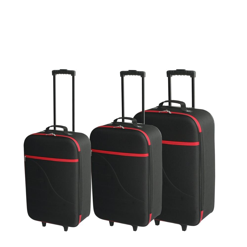 Front Pocket ODM 600D EVA Expandable Suitcase