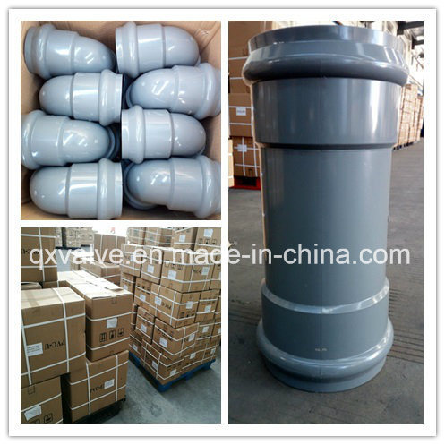 Complete Size PVC Elbow with Rubber Ring for 22.5deg, 45deg, 90deg!