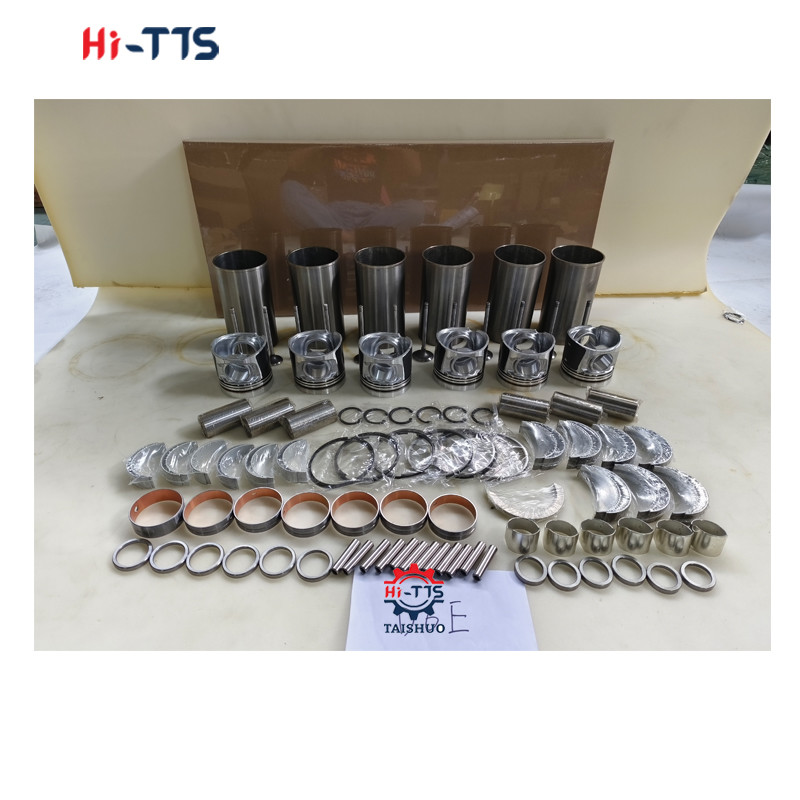 D6E Cylinder Liner Kit 0428-5673 2046-0011 2129-1110 Engine Rebuild Kits For Diesel Engine Parts