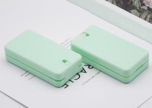 China Light Green Perfume Tester Bottle Plastic 30ml Pocket Refillable Travel on sale