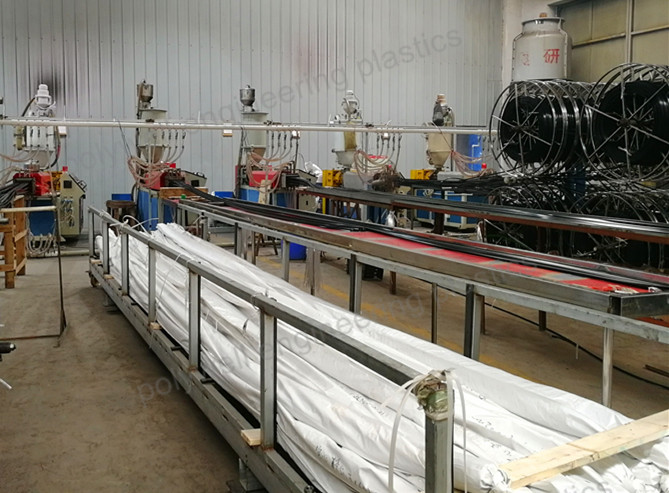 Polyamide 66 Thermal Break Strip Produce Machine PA Profile Extrusion Machine Single Screw Extruder