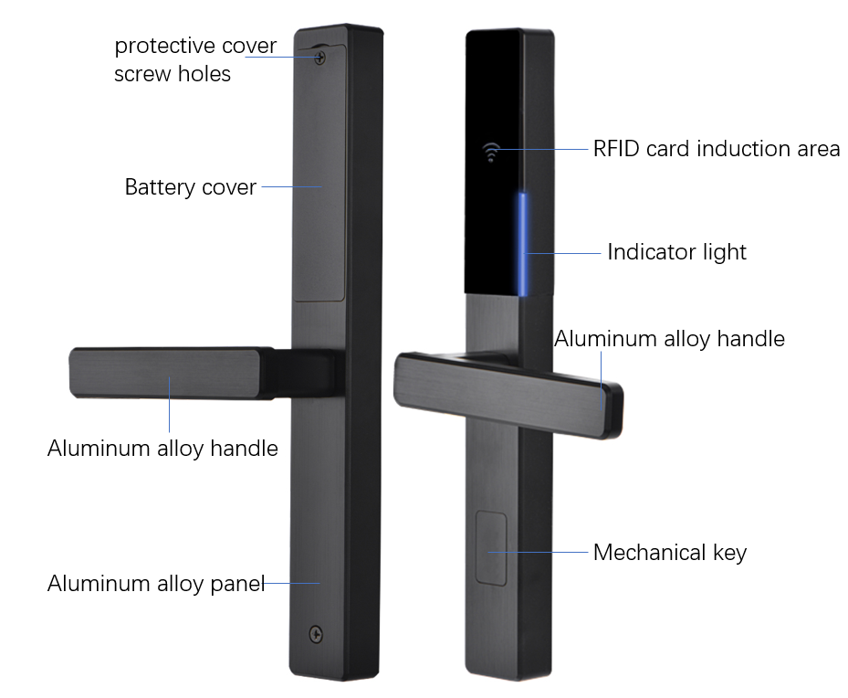 Multifunctional RFID Hotel Lock Smart With Management System