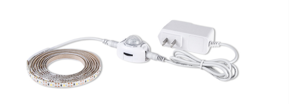 ABS Material 60LED Light Source Motion Sensor Switch for Bed Stairs Cabinet Night Light