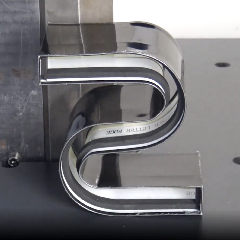ET20 All Metal Sheet Neon Signs Making CNC Channel Letter Bending Machine for Choice