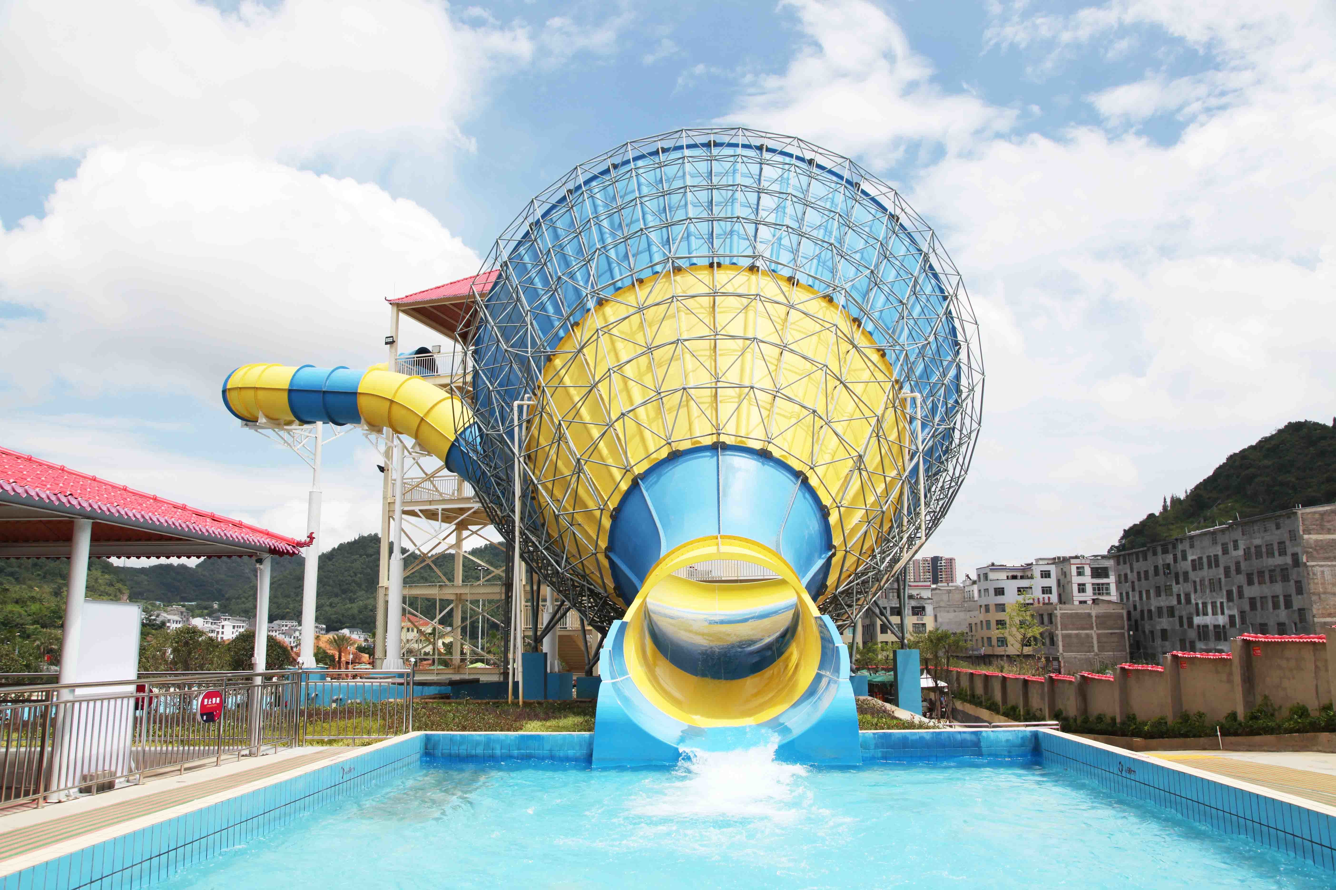 Best Quality Amusement Fiberglass Water Slide of Aqua Adventure Water Park