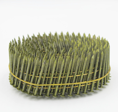 2.3*65mm 16 Degree Galvanized Wire Welded Coil Ring Nails