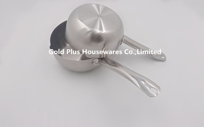22cm Outdoor Picnic Nonmagnetic Instant Noodle Pot Satin Finish
