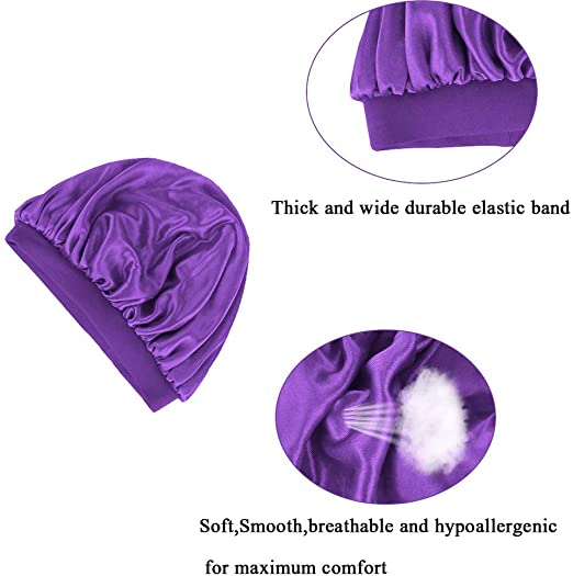 Newborn Elastic Mulberry Silk Bonnet For Sleeping OEM ODM Service