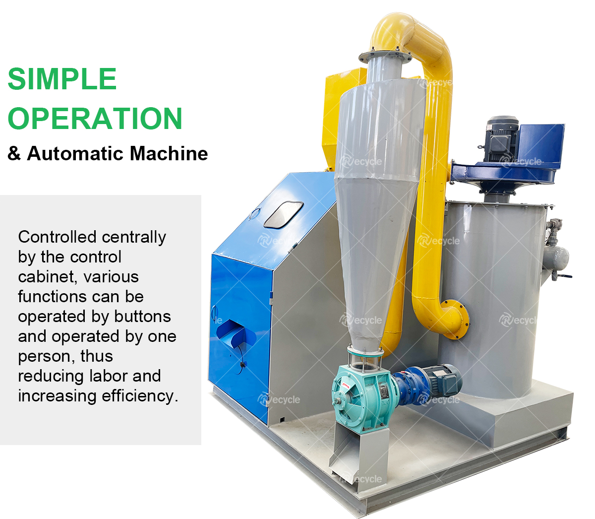 Revolutionize Your Waste Cable Wire Segregation Process with 200kg/h Capacity Machine