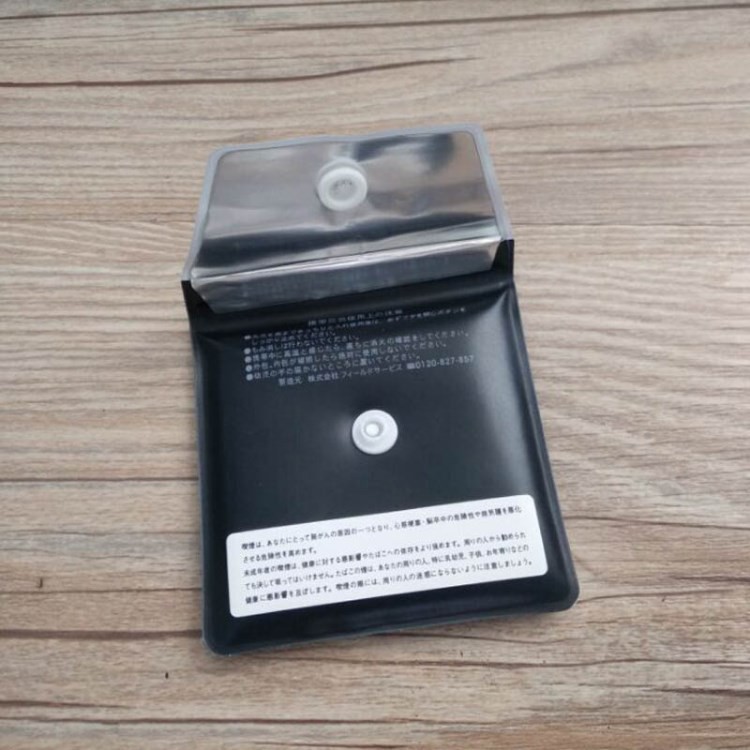 Disposable PVC EVA Pocket Ashtray Outdoor Eco Friendly OEM
