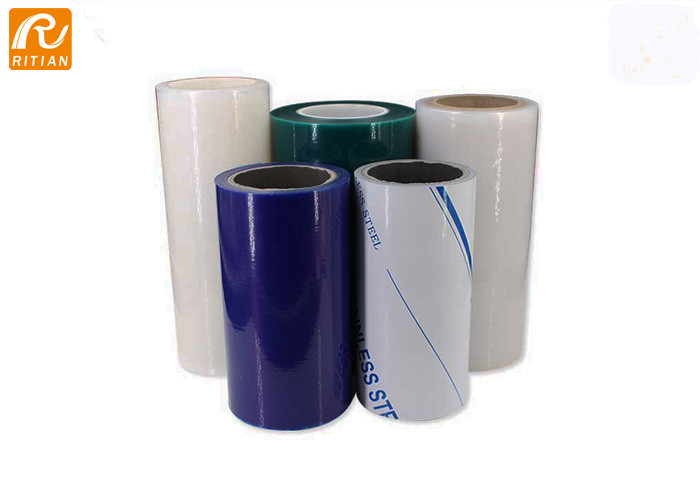 Black White Protective Film , Clear Plastic Protective Film 30 ~ 1240mm Width