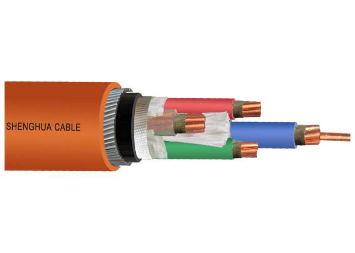 Double Core 0.6 / 1KV LSOH Fire Resistant Cable 1.5-240 SQ MM IEC 60332
