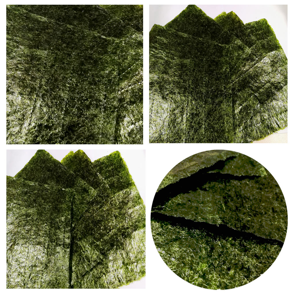 Dark Green 10 Sheets Yaki Nori Seaweed sushi nori sheets 19*21CM