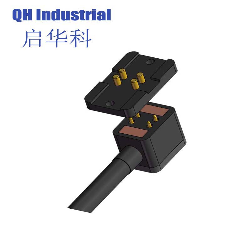 4Pin United Emirates Amphenol Connector Magnetic Wire Connector Magnetic Power Connector