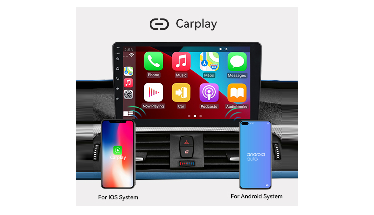 Universal Android Car Radio 4+4core 2+32GB IPS DSP 2din AM FM RDS Hifi Picture in Picture Carplay Car stereo Car dvd Pla