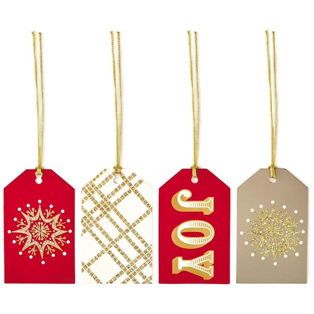 Custm Children'S Christmas Gift Tags Personalized Printable With String Holiday Decoraction