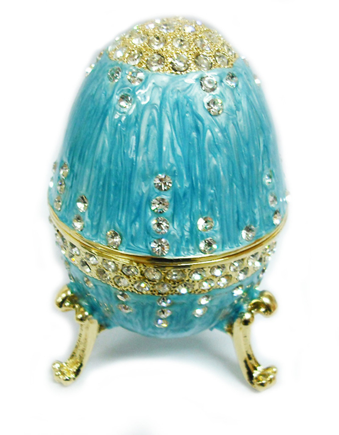 Faberge Egg Trinket Jewelry Box Faberge Egg for Jewelry Boxes Gift Faberge Egg Jewelry Trinket Box Decoration Gift