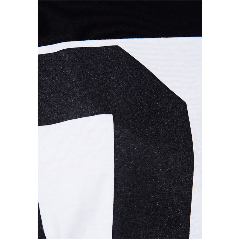 Fashion Women Longline Loose Long T Shirt Baseball Dress With Printed
