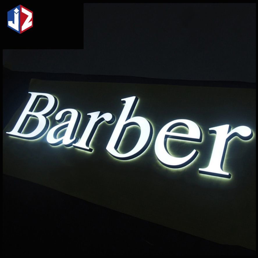 220V LED Acrylic Signage Storefront Decorative Acrylic Company Sign Board